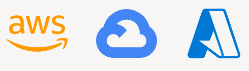 AWS, Google Cloud y Azure